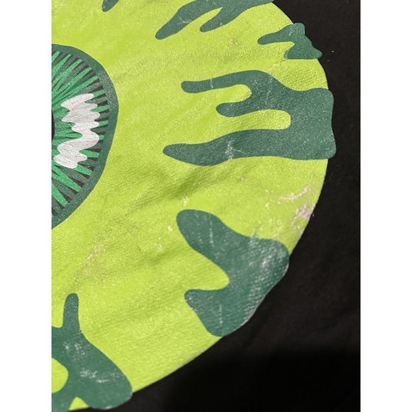 Mishka Keep Watch Hoodie Men's Medium Black Green Eye Graphic Streetwear MNWKA - Picture 10 of 13